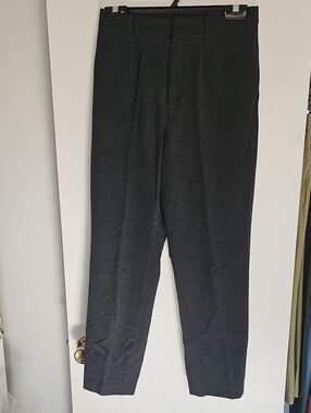 Uniqlo Women's Dark Gray Tailored Trousers Houndstooth Size S